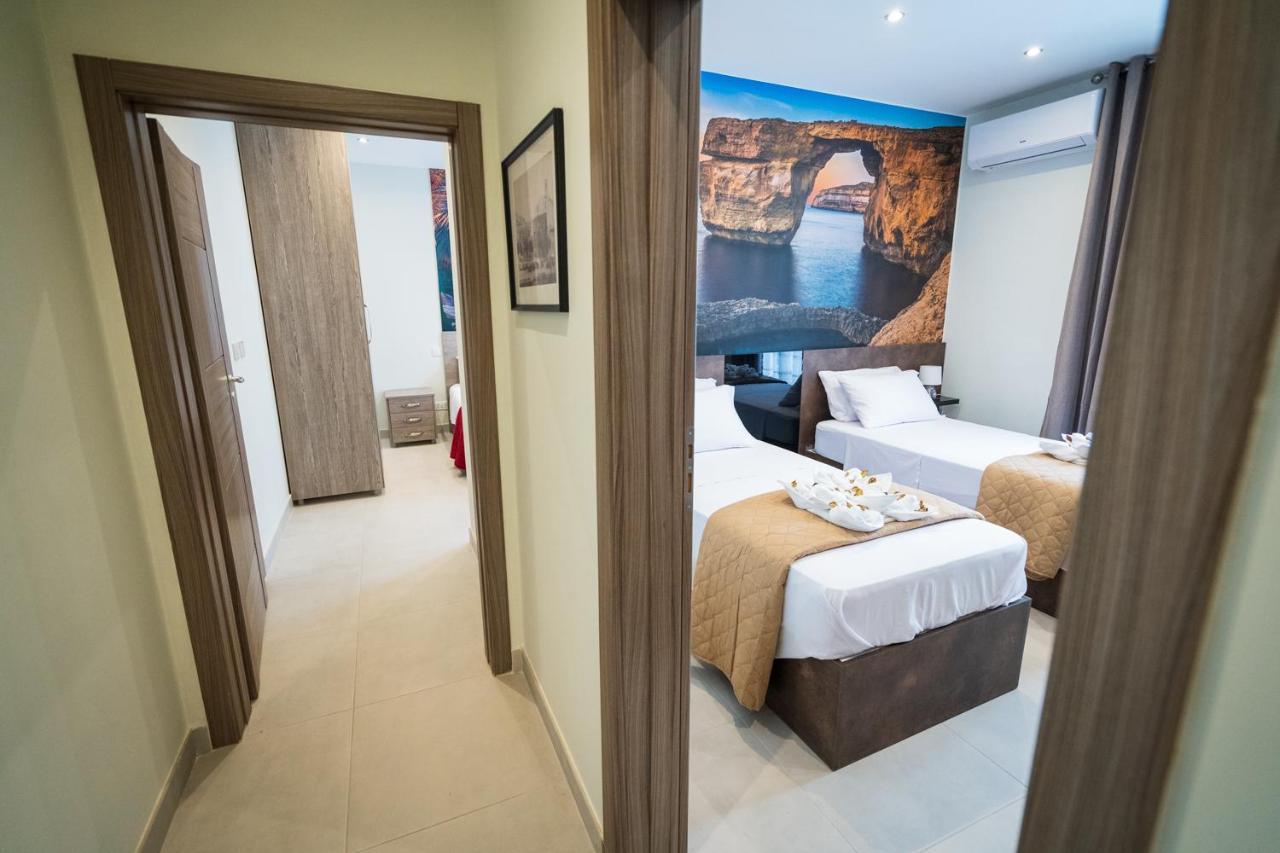 Red Rose Apartment Marsalforn Luaran gambar
