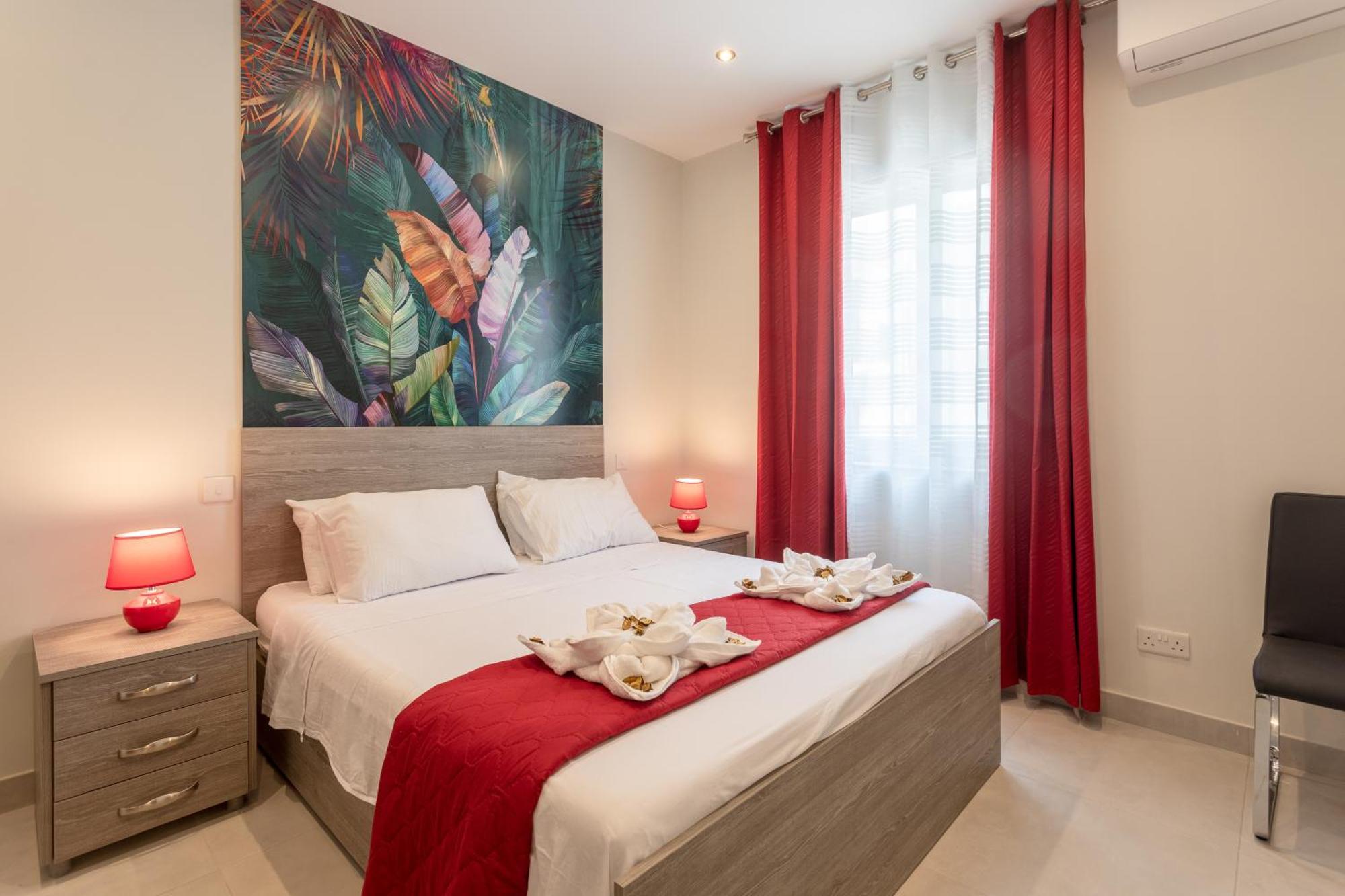 Red Rose Apartment Marsalforn Luaran gambar