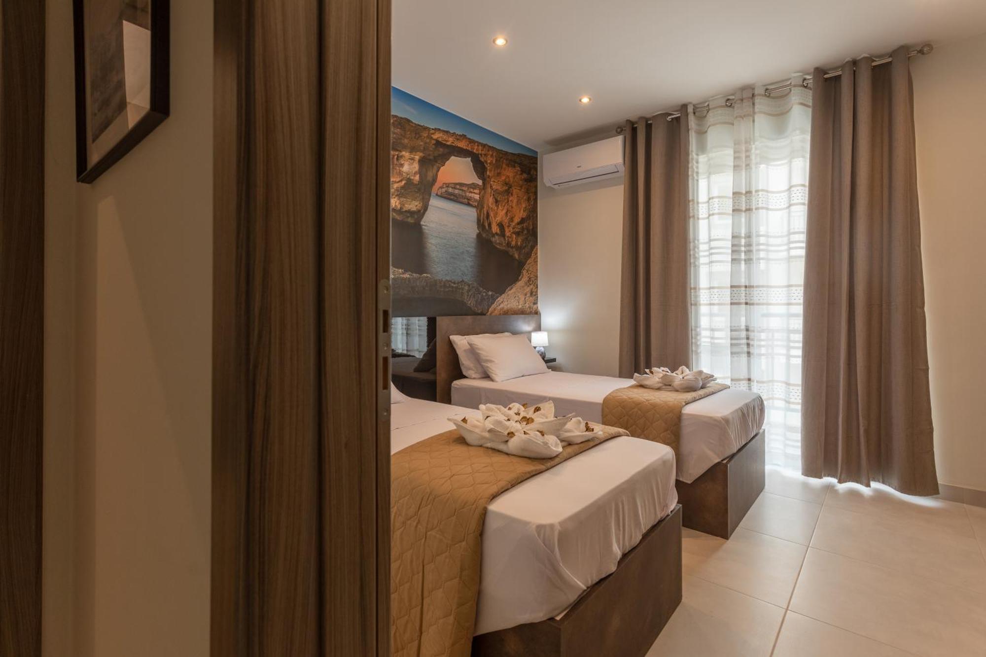 Red Rose Apartment Marsalforn Luaran gambar